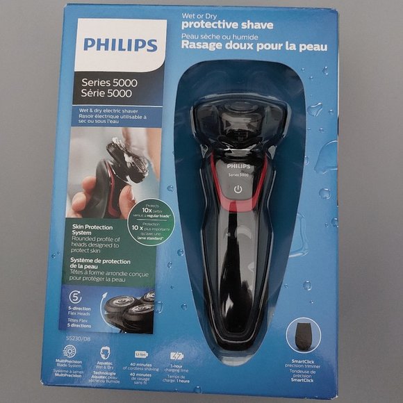 Philips Series 5000 Wet/Dry Shaver with Turbo - S5230 - Picture 3 of 3